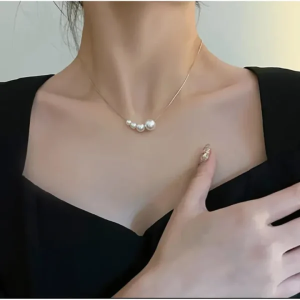 silver Simple Single Necklace for Girls/Women